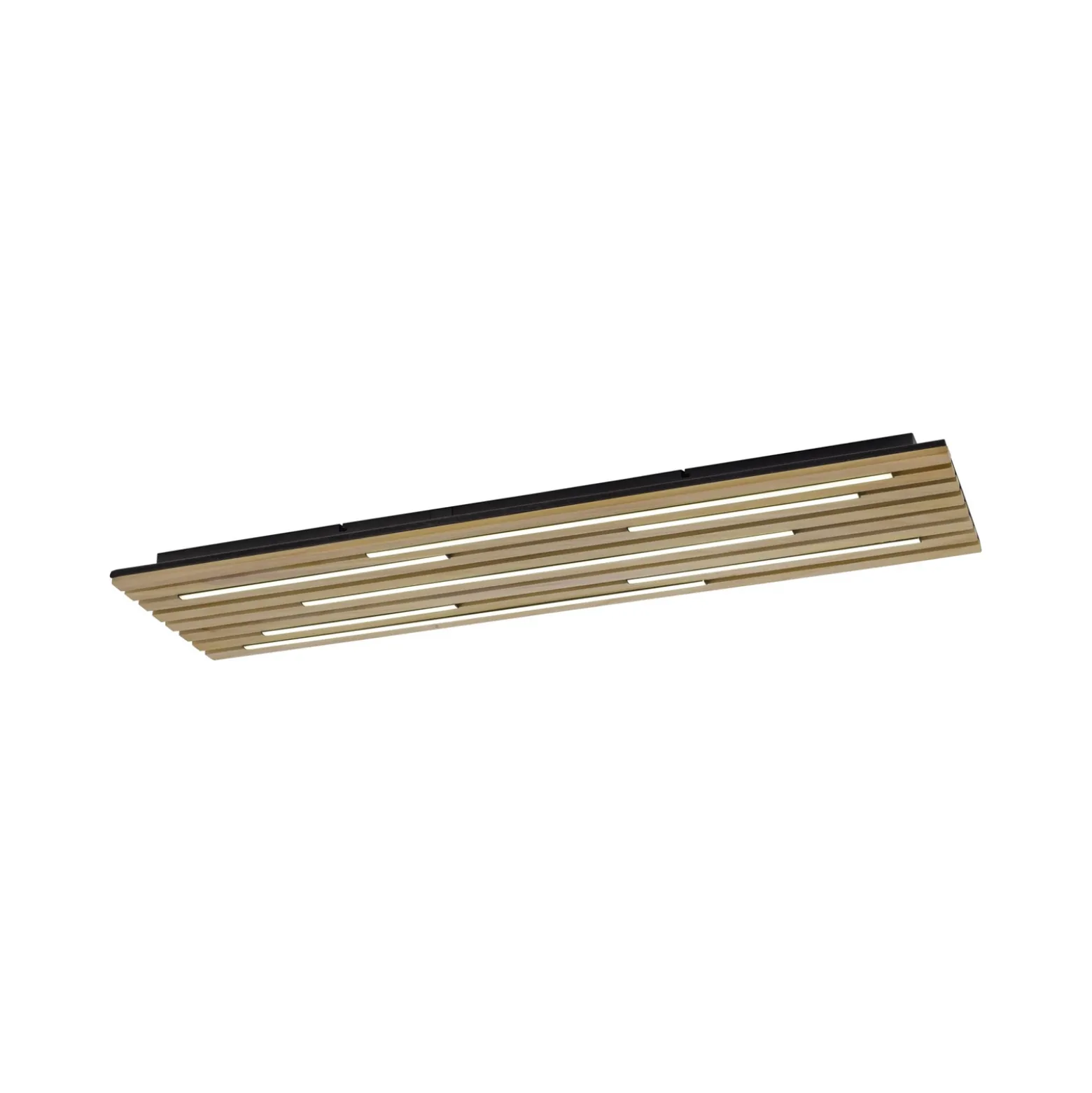 Paul Neuhaus Lámpara de techo SMART+ Q-Acoustic madera 115 x 31cm