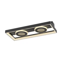 Paul Neuhaus Lámpara LED de techo Traforo, 45 cm, CCT, atenuable