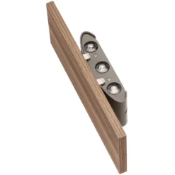 Paul Neuhaus Palma aplique de pared LED madera 32 cm