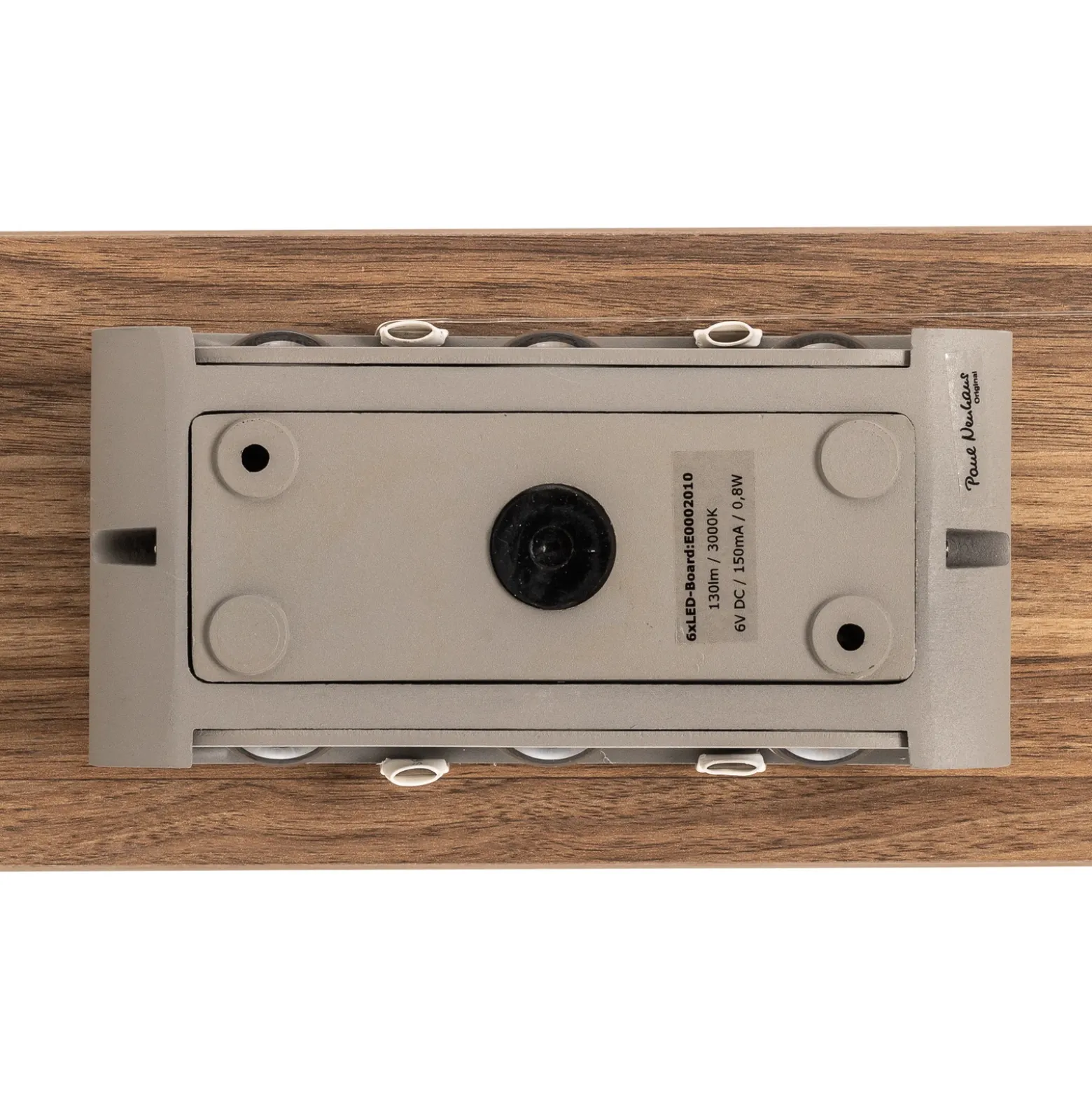 Paul Neuhaus Palma aplique de pared LED madera 32 cm