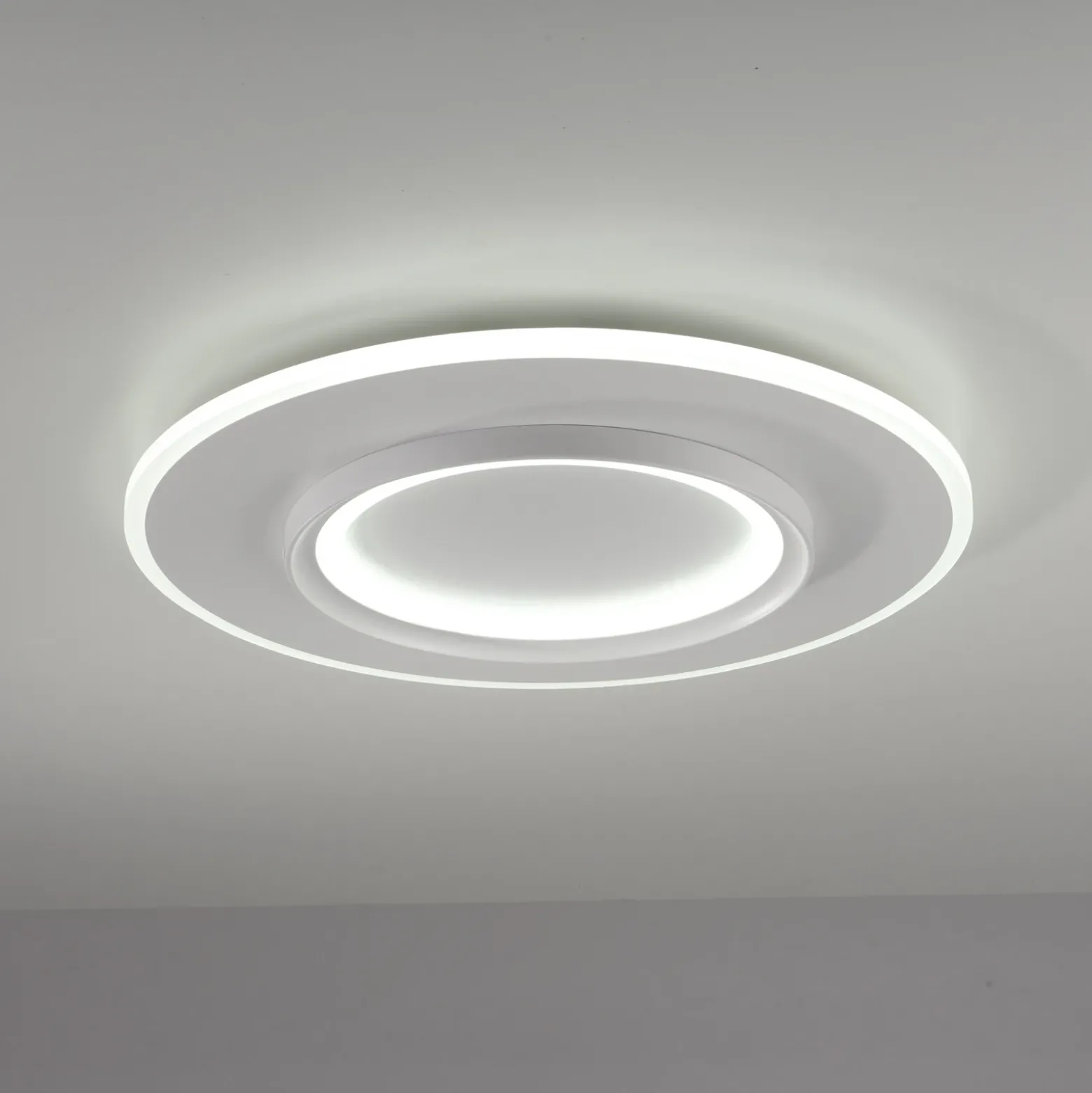 Paul Neuhaus Plafón LED Smart Q-Kalina, blanco, Ø 50 cm