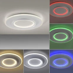 Paul Neuhaus Plafón LED Smart Q-Kalina, blanco, Ø 50 cm