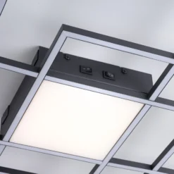 Paul Neuhaus Q-ASMIN plafón LED, 80 x 80 cm