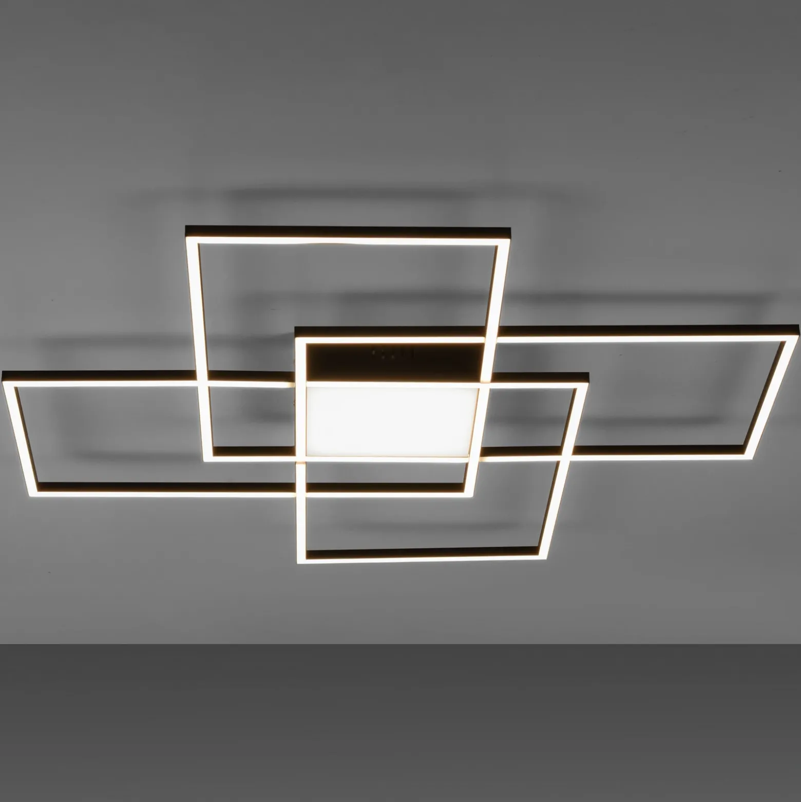 Paul Neuhaus Q-ASMIN plafón LED, 80 x 80 cm