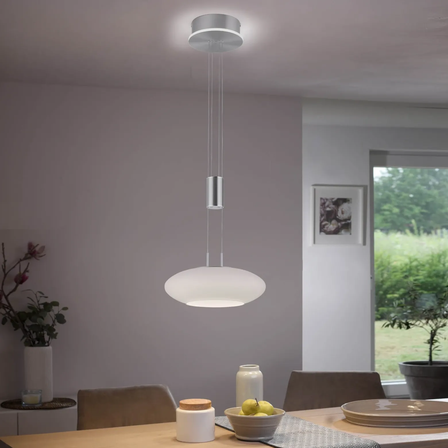 Paul Neuhaus Q-ETIENNE colgante LED, 1 luz