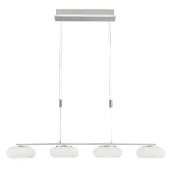 Paul Neuhaus Q-ETIENNE colgante LED, 4 luces