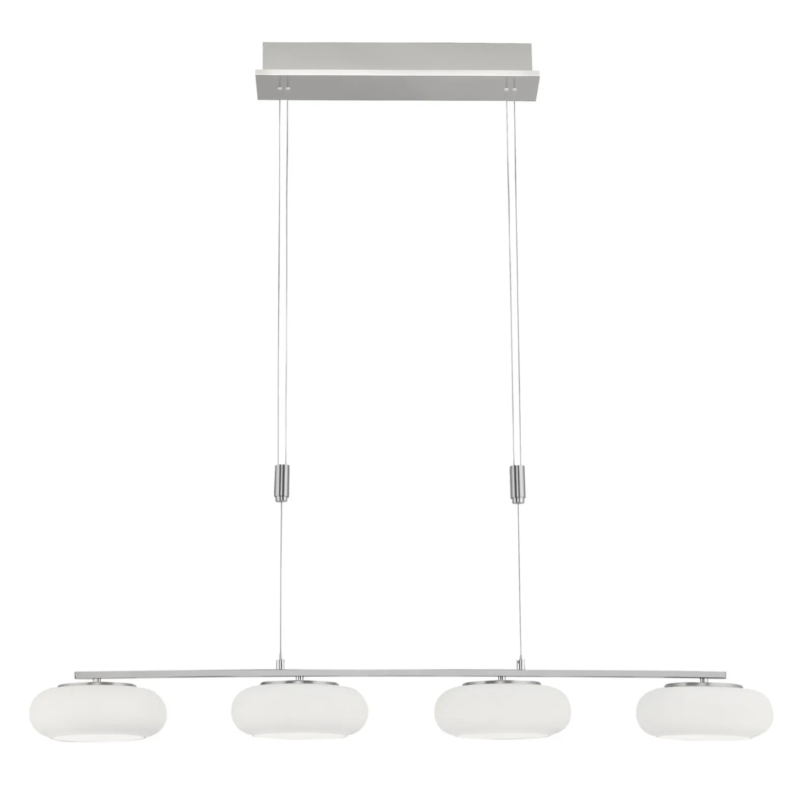 Paul Neuhaus Q-ETIENNE colgante LED, 4 luces