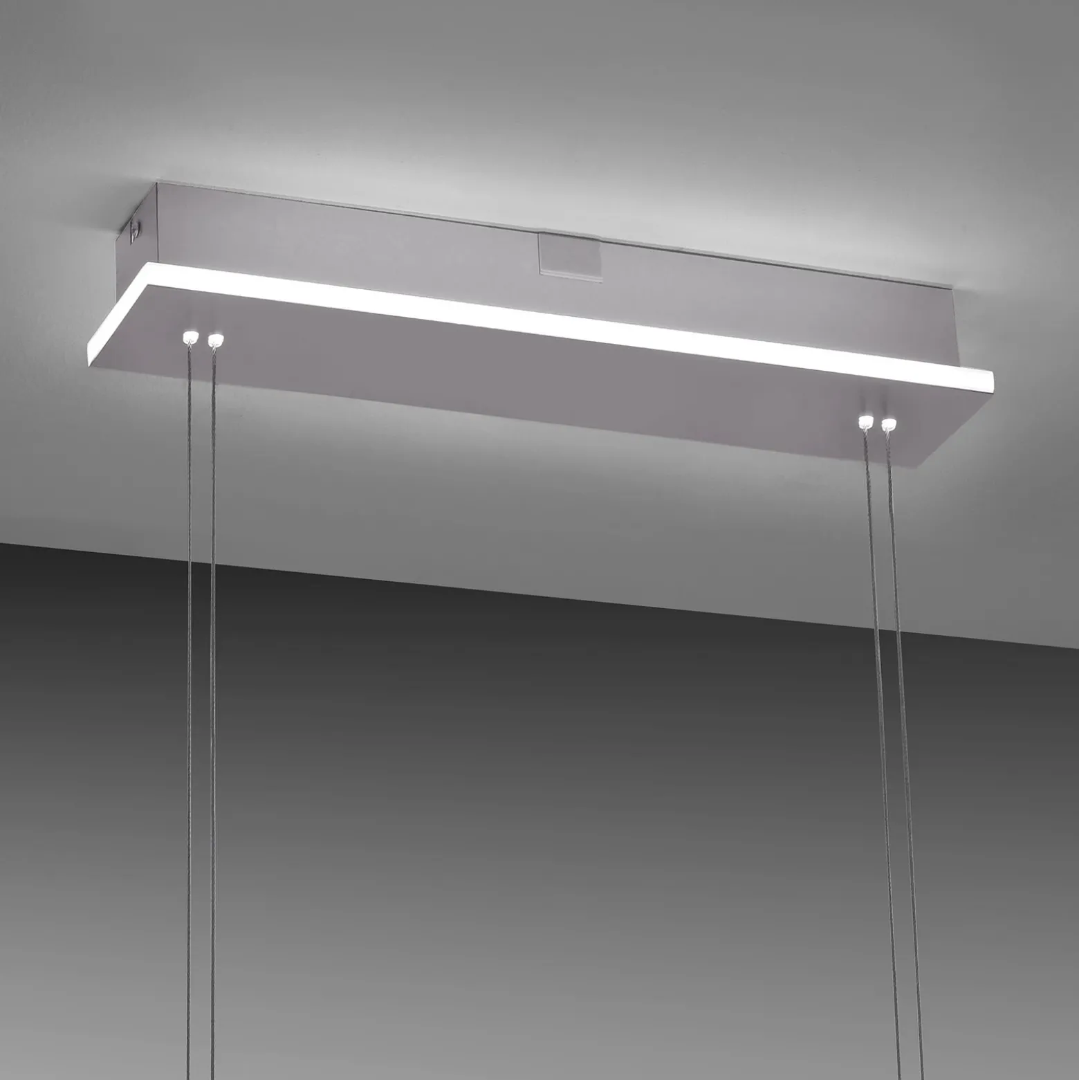 Paul Neuhaus Q-ETIENNE colgante LED, 4 luces
