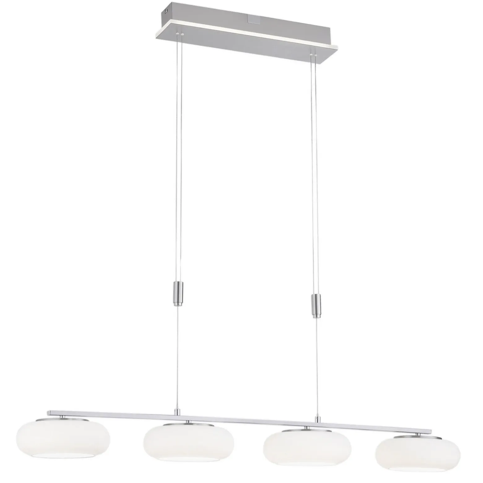 Paul Neuhaus Q-ETIENNE colgante LED, 4 luces