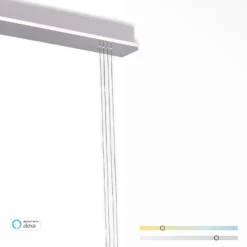 Paul Neuhaus Q-ETIENNE colgante LED, 2 luces