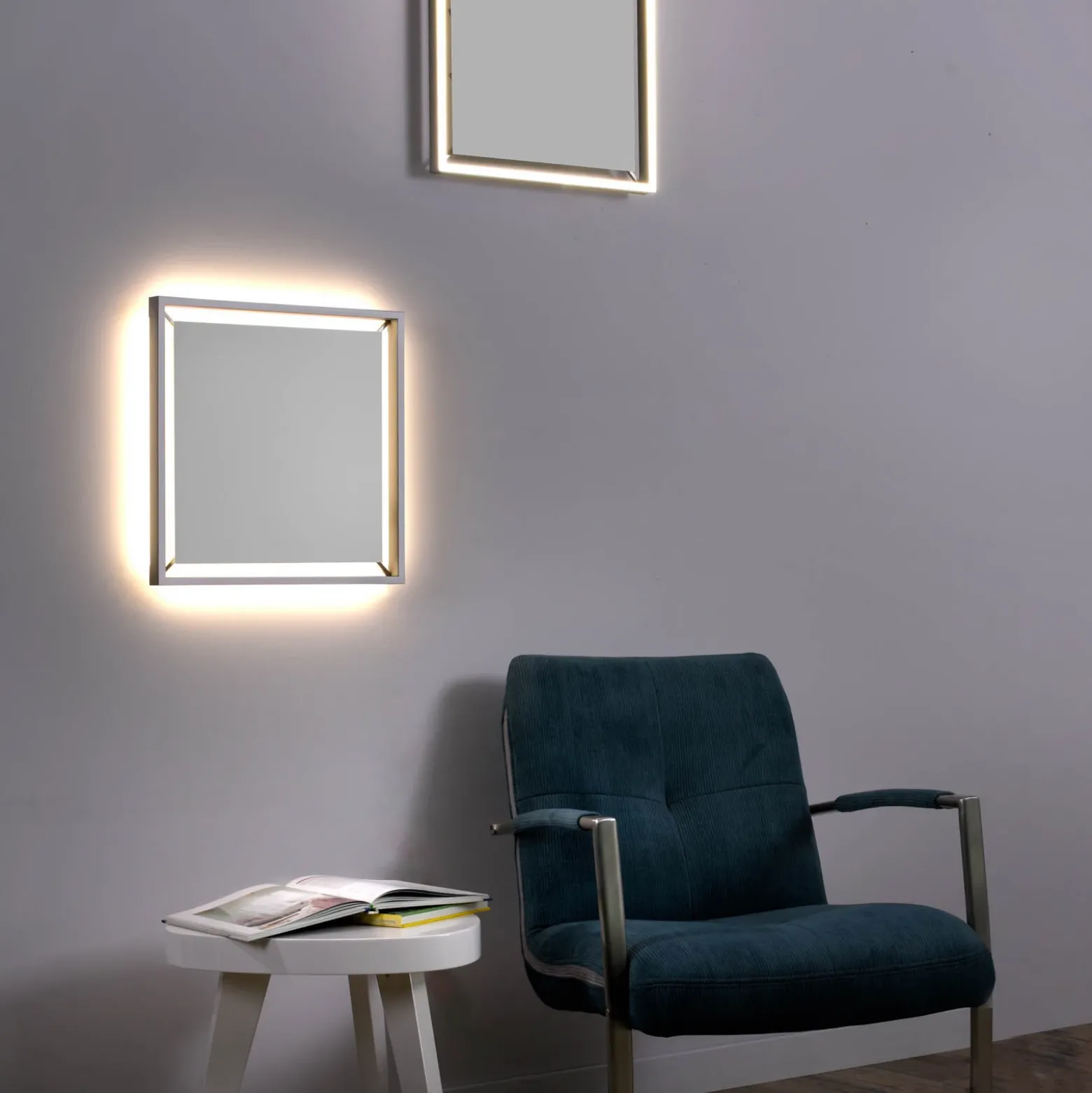 Paul Neuhaus Q-KAAN plafón LED, 45x45cm