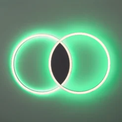 Paul Neuhaus Q-MARKO plafón LED, 2 luces, redondo