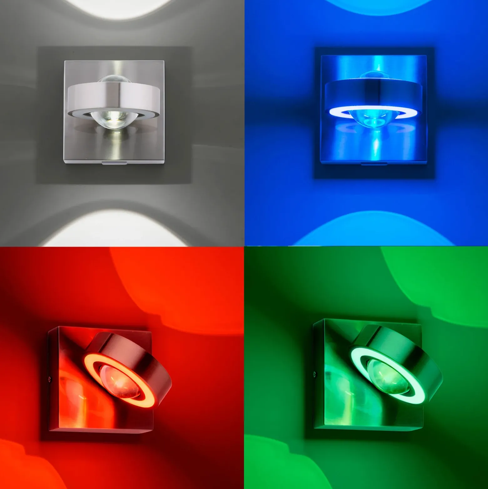 Paul Neuhaus Q-MIA aplique LED, acero