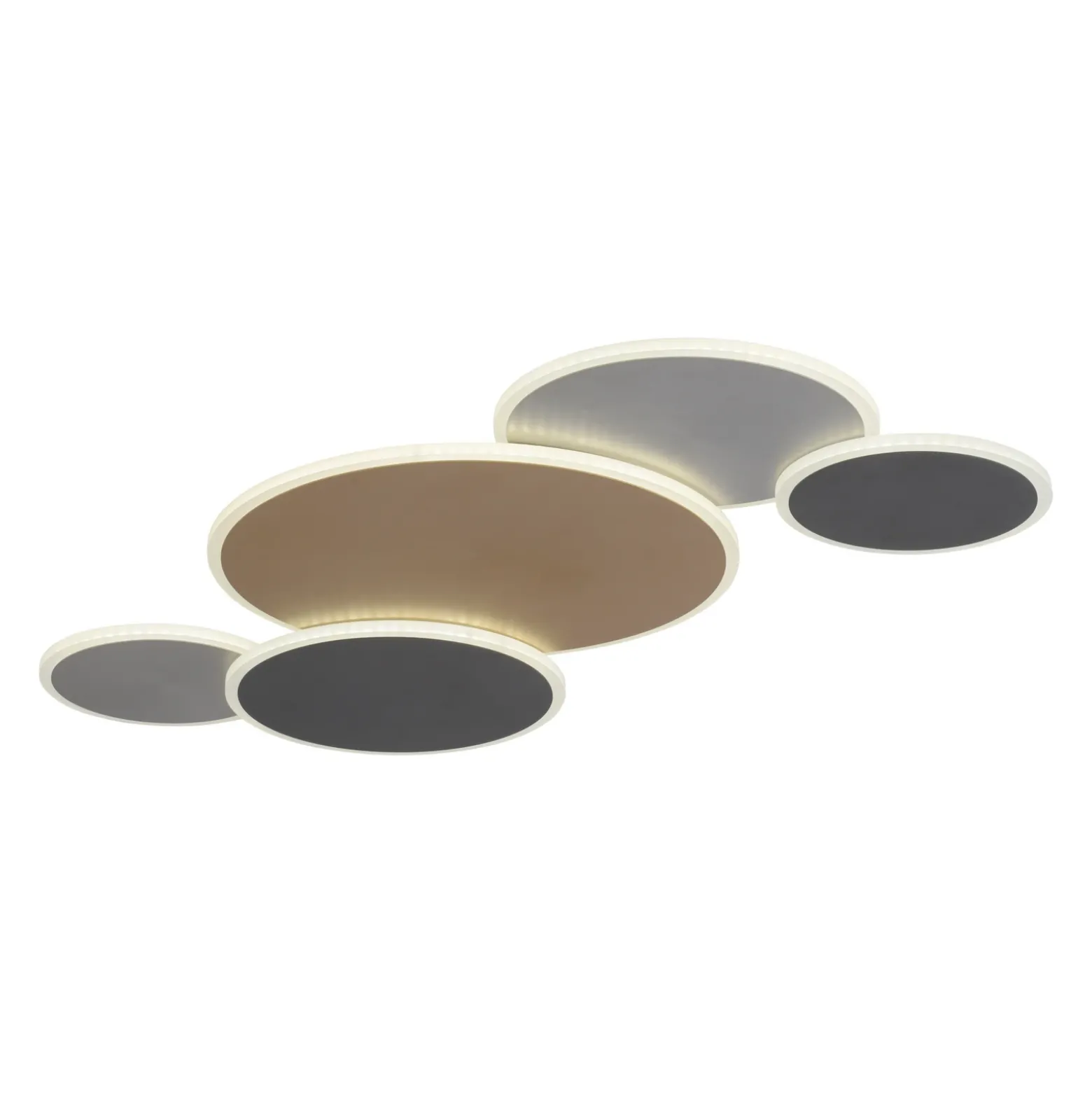 Paul Neuhaus Q-Piato plafón LED 5 luces