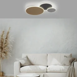 Paul Neuhaus Q-Piato plafón LED 3 luces