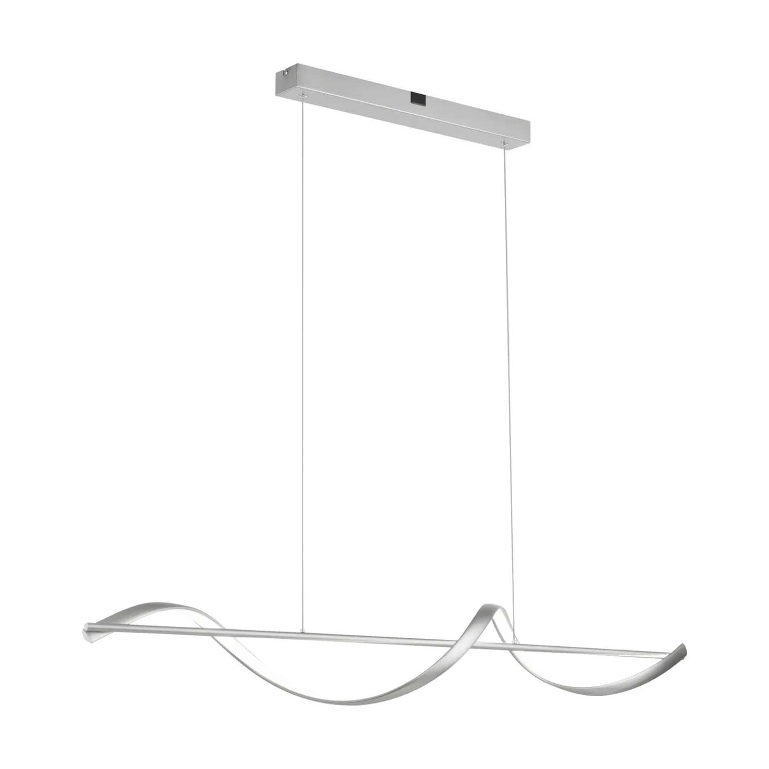 Paul Neuhaus Q-Swing lámpara colgante LED, acero