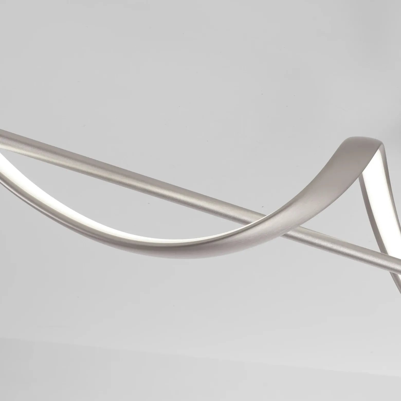 Paul Neuhaus Q-Swing plafón LED, acero