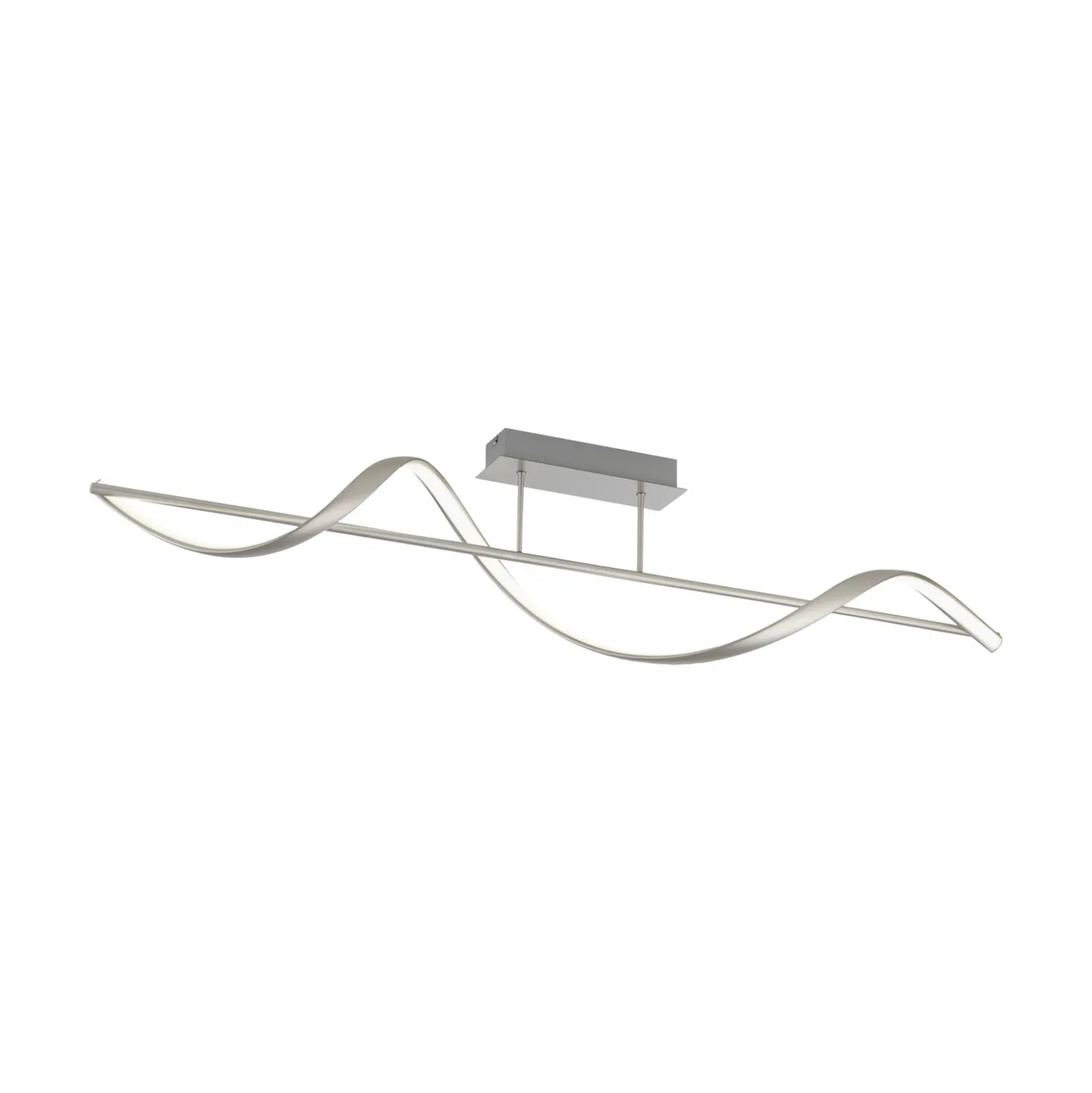 Paul Neuhaus Q-Swing plafón LED, acero