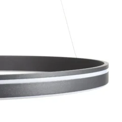 Paul Neuhaus Q-VITO colgante LED 59cm antracita