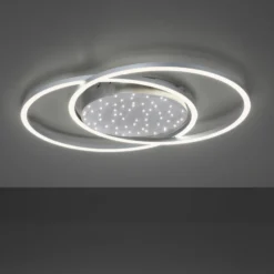 Paul Neuhaus Yuki plafón LED, forma redonda