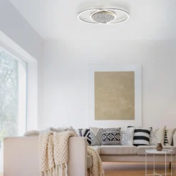 Paul Neuhaus Yuki plafón LED, forma redonda
