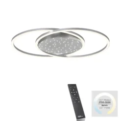 Paul Neuhaus Yuki plafón LED, forma redonda