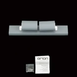 Penn downlight de techo, verde claro, longitud 35 cm, acero/aluminio