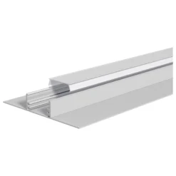 Perfil construcción seco aluminio 200cm tapa opal