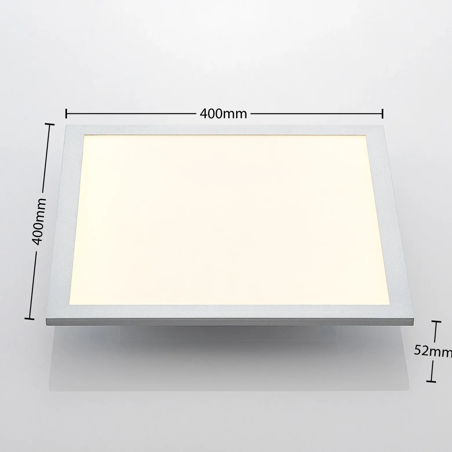 Placa de techo Lindby Smart LED Kjetil 40 x 40 cm Tuya RGB CCT