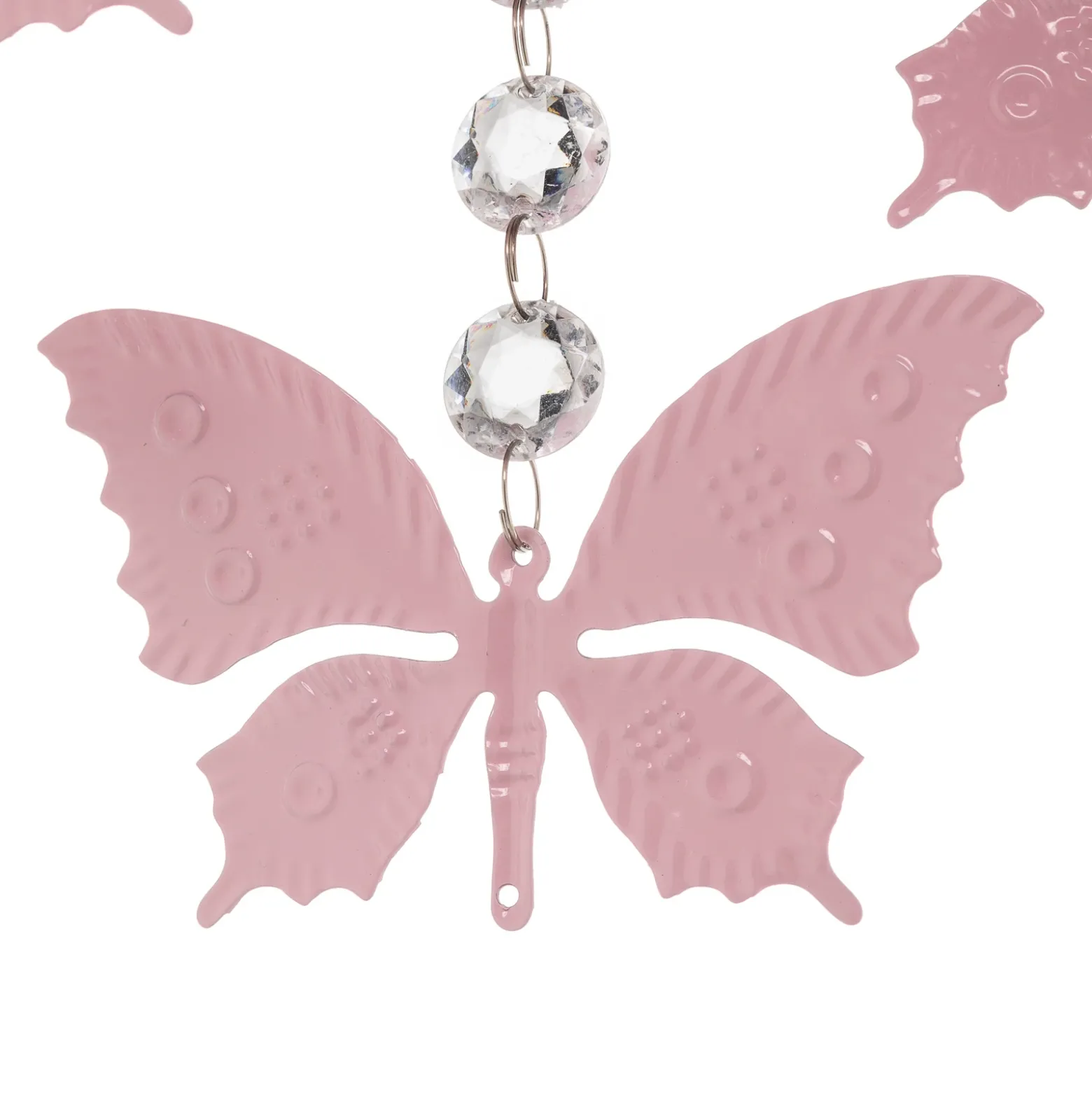 Plafón Angelica en rosa con mariposas
