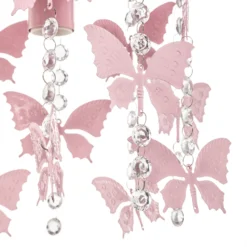 Plafón Angelica en rosa con mariposas