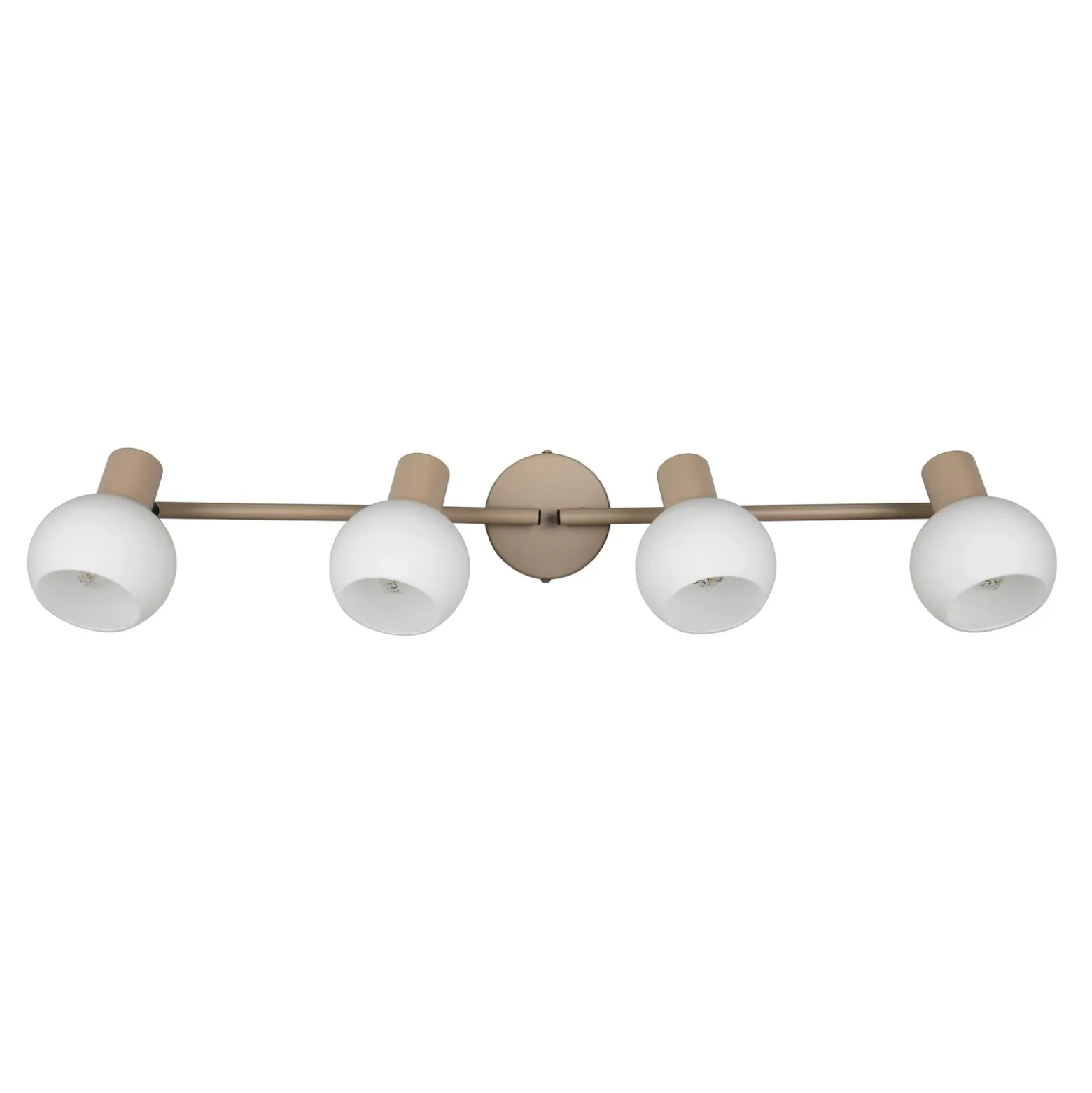 Plafón Boba, 4 luces, beige, E14, metal