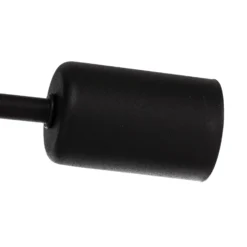 Plafón Cambridge, 6 luces, negro