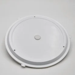 Plafón Caspian, Ø 27 cm, IP54, roble
