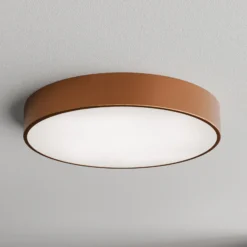 Plafón Cleo 500, Ø 50 cm cobre