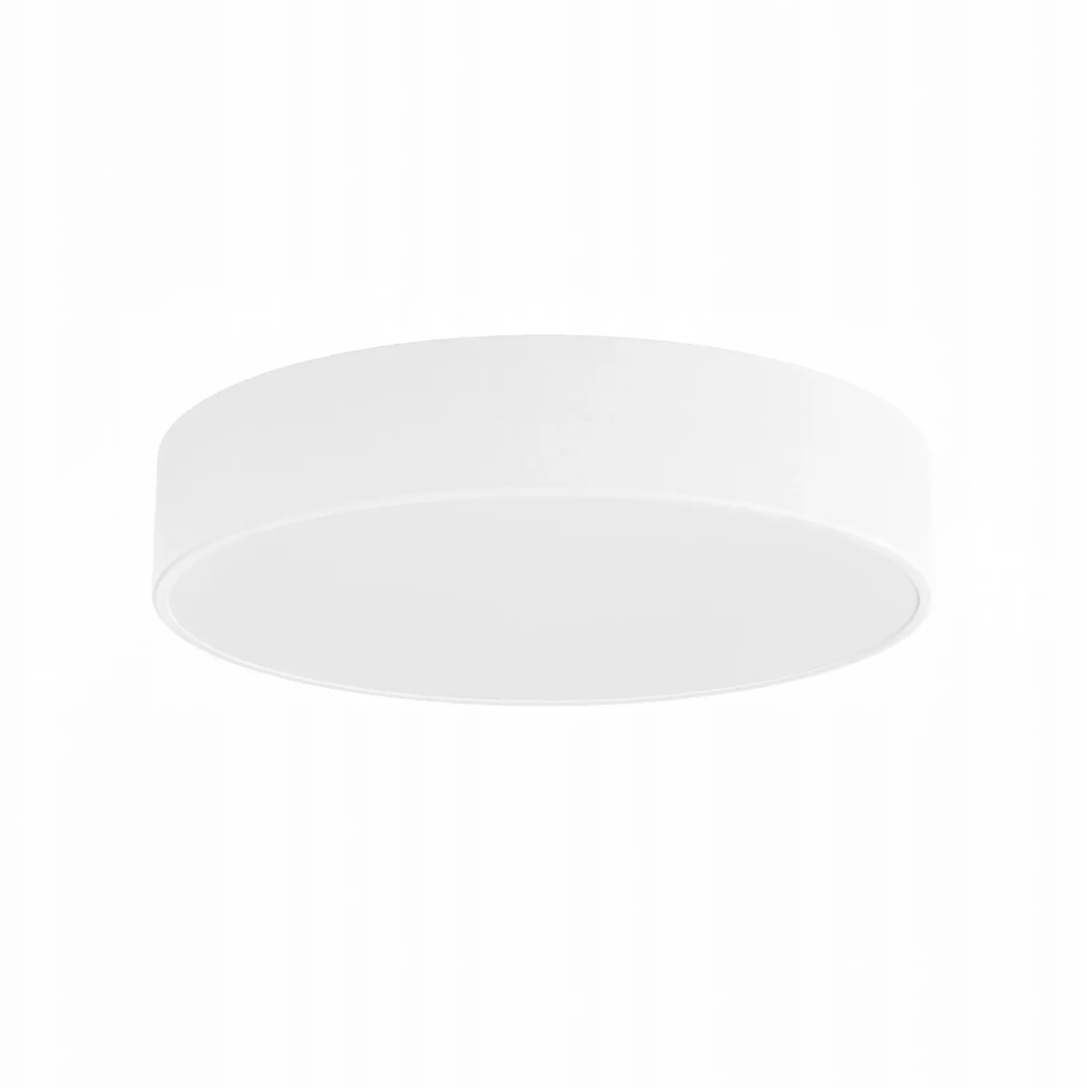 Plafón Cleo, Ø 40 cm, IP20, blanco, metal, E27