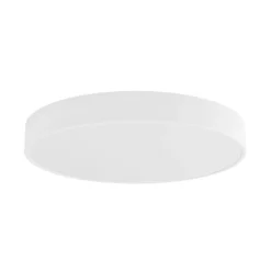 Plafón Cleo, Ø 60 cm, IP20, blanco, metal, E27