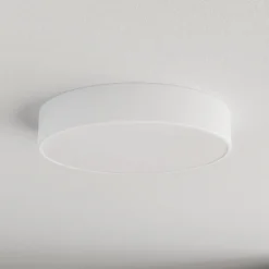 Plafón Cleo 400, IP54, Ø 40 cm blanco