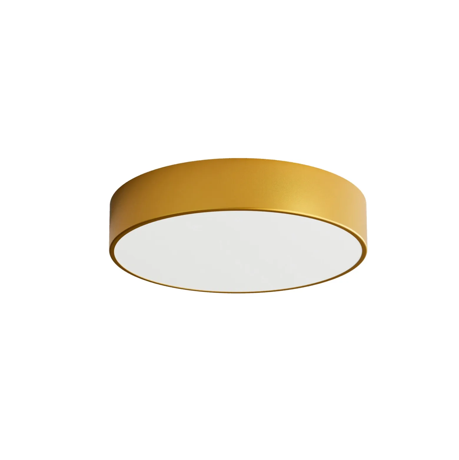 Plafón Cleo 400, IP54, Ø 40 cm dorado