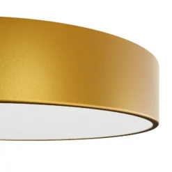 Plafón Cleo 400, IP54, Ø 40 cm dorado