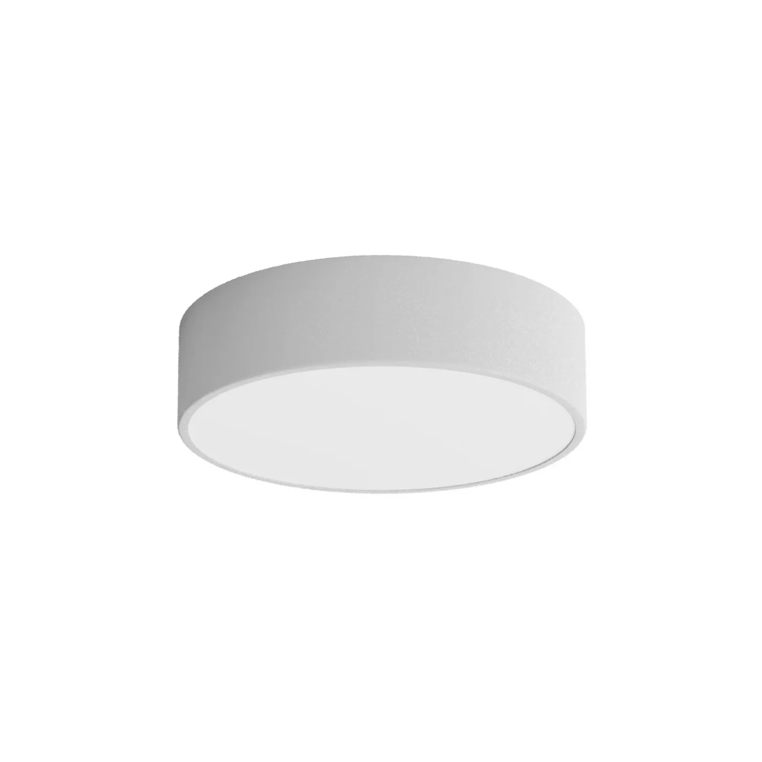 Plafón Cleo 300, IP54, Ø 30 cm gris