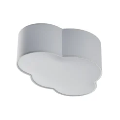 Plafón Cloud, textil, 41 x 31 cm, blanco
