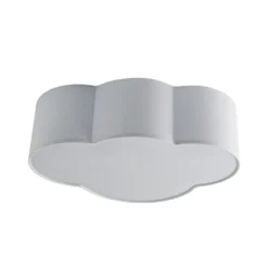 Plafón Cloud, textil, 41 x 31 cm, blanco