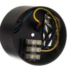 Plafón Cloudy 1 luz negro
