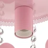 Plafón Corazón en rosa con corazones
