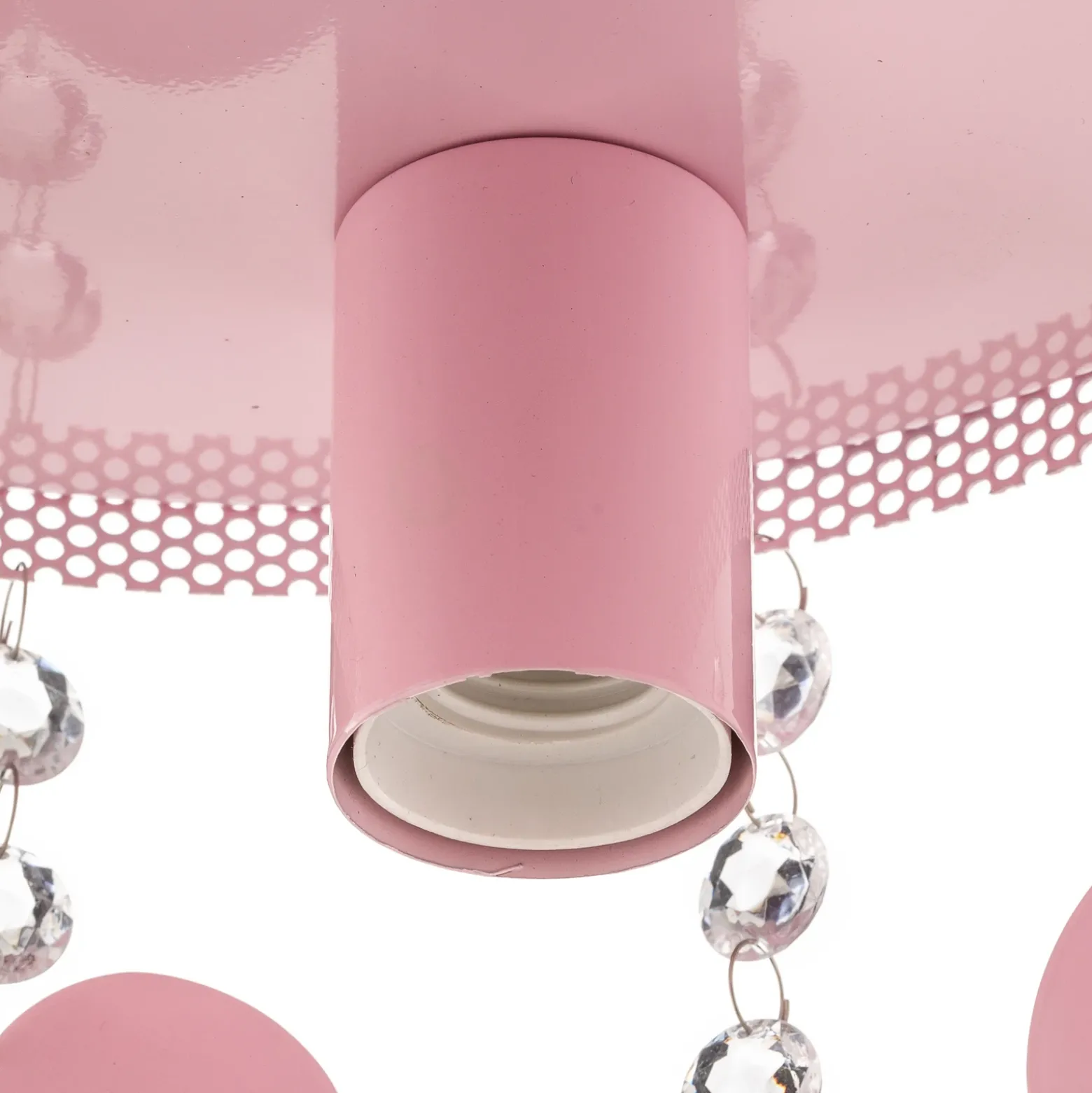 Plafón Corazón en rosa con corazones