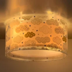 Plafón Dalber CLOUD PINK, Ø 33 cm, rosa