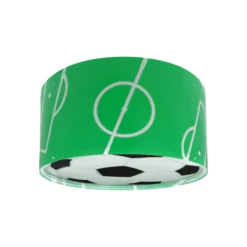 Plafón Dalber FOOTBALL, verde, blanco y negro