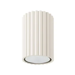 Plafón de carbono, beige, altura 10 cm, aluminio