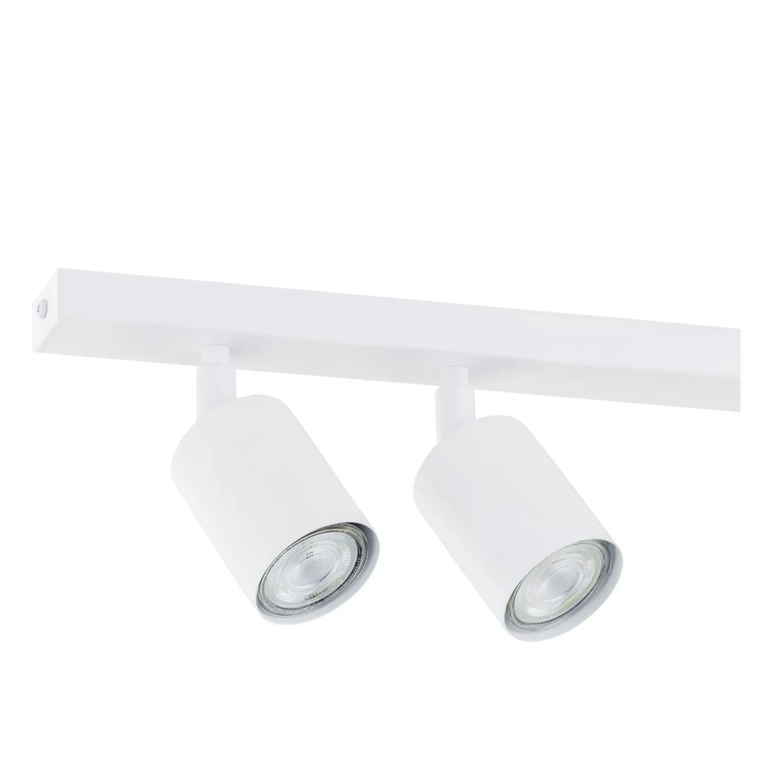 Plafón Flash, blanco, 4 luces, metal